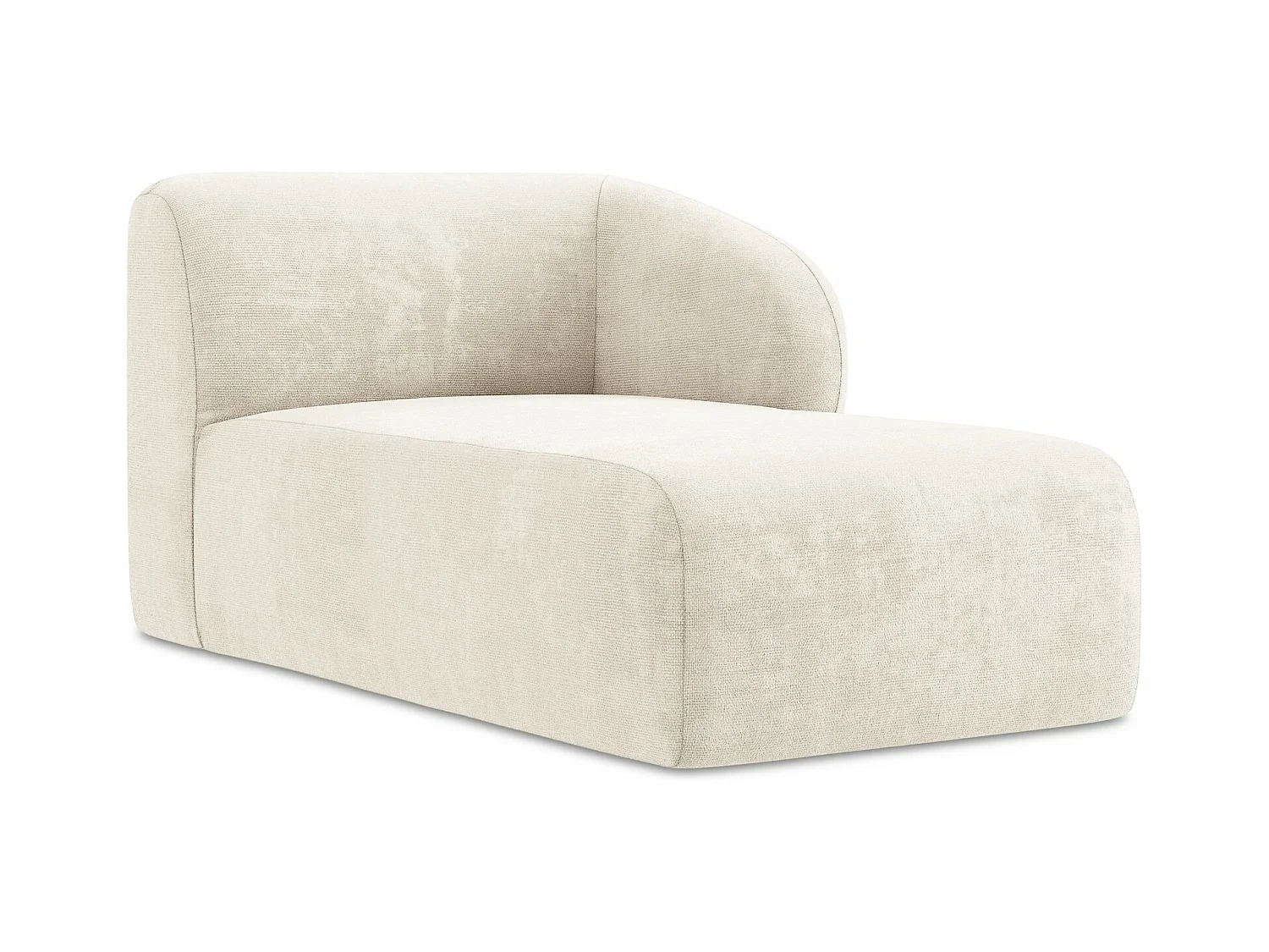 Modular - Recamiere Rechts - Chenille - Hell beige - LANI