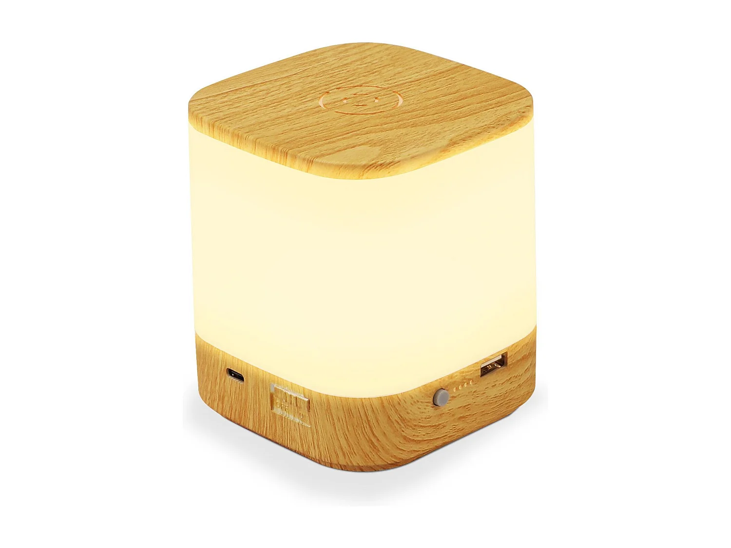 Lampe de table LED NETTLIFE avec 3 températures de couleur, lampe de chevet, batterie 3600 mAh, USB