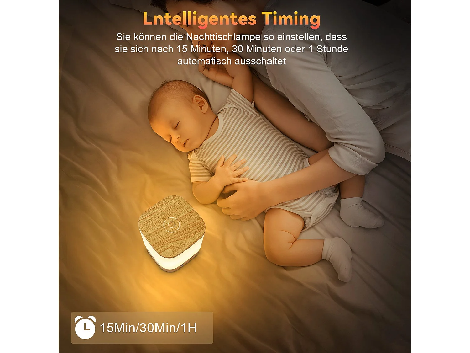 Lampe de table LED NETTLIFE batterie 1800mAH tactile dimmable 3000-6500K rechargeable USB avec 3 températures de couleur et fonction