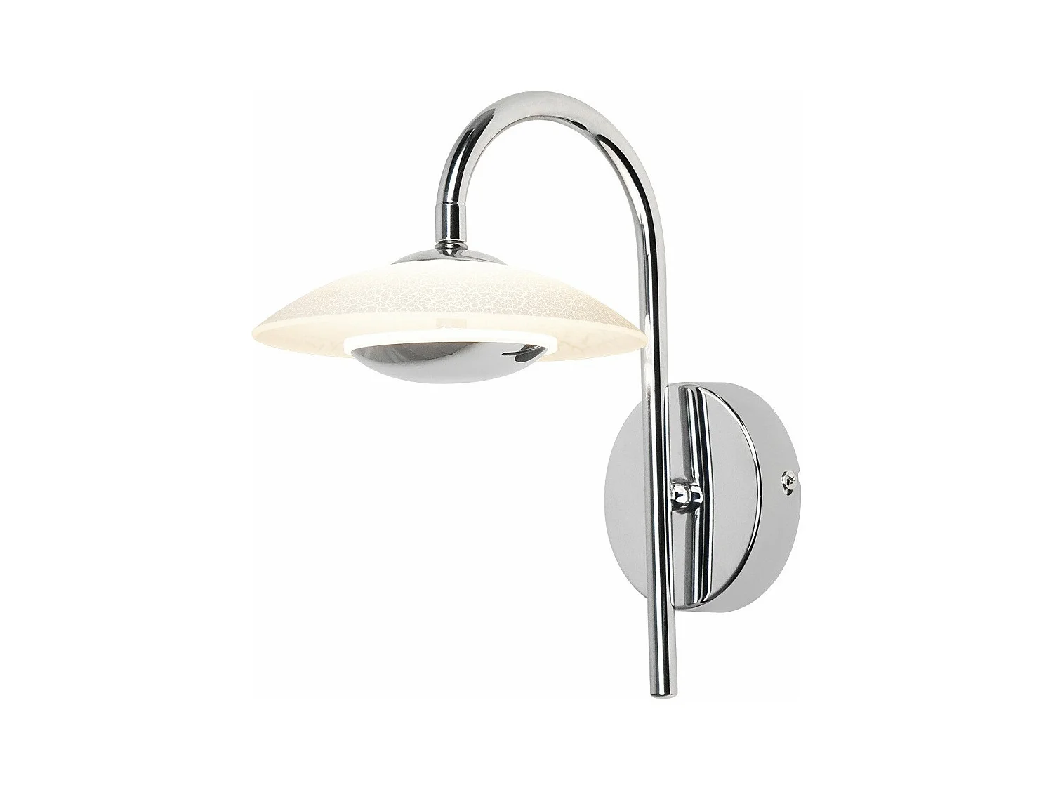 NETTLIFE LED-wandlamp, modern design, binnenverlichting, halverlichting, 3000K glas, voor hoteltrappenhuis