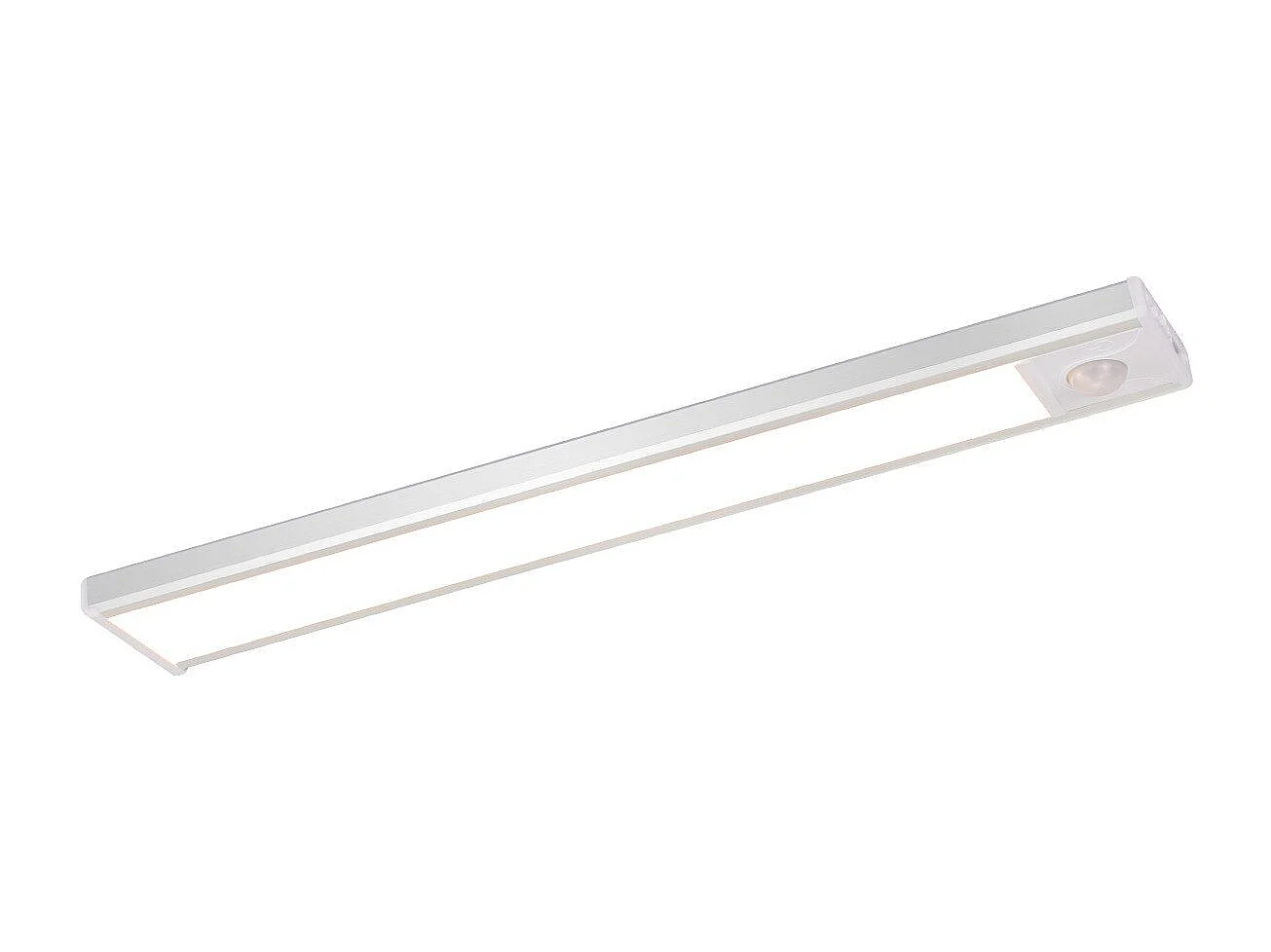 NETTLIFE Lampada LED sottopensile con rilevatore di movimento, ricaricabile tramite USB, 1500 mAh, ideale per armadi, corridoi o credenze.