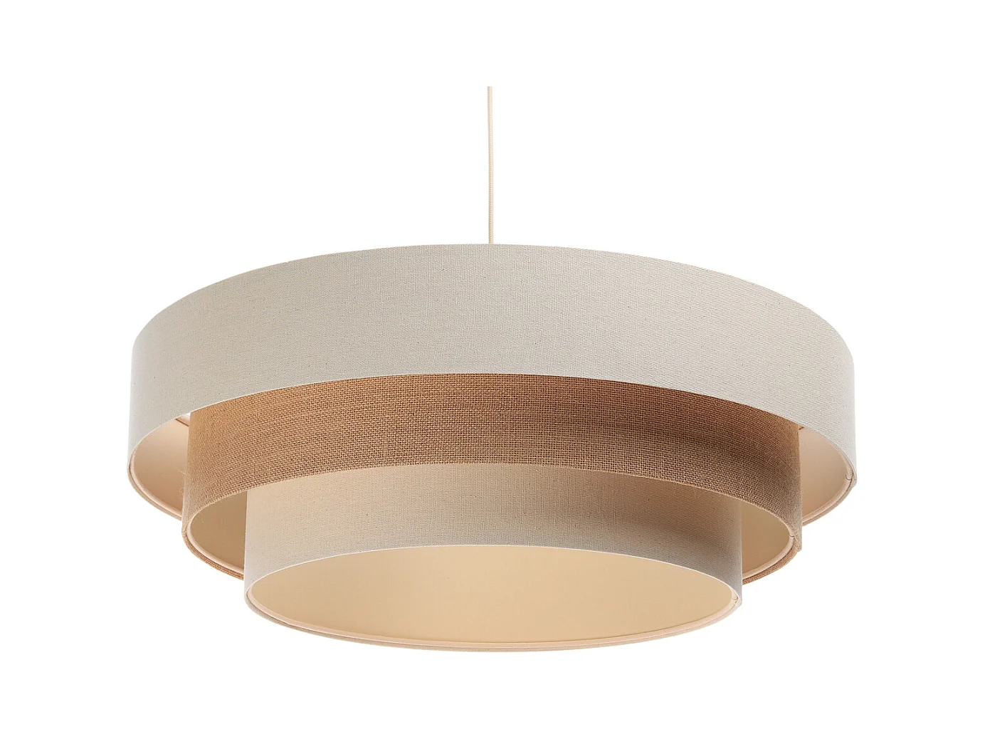 Suspension Triniti Boho Creme Ø60cm