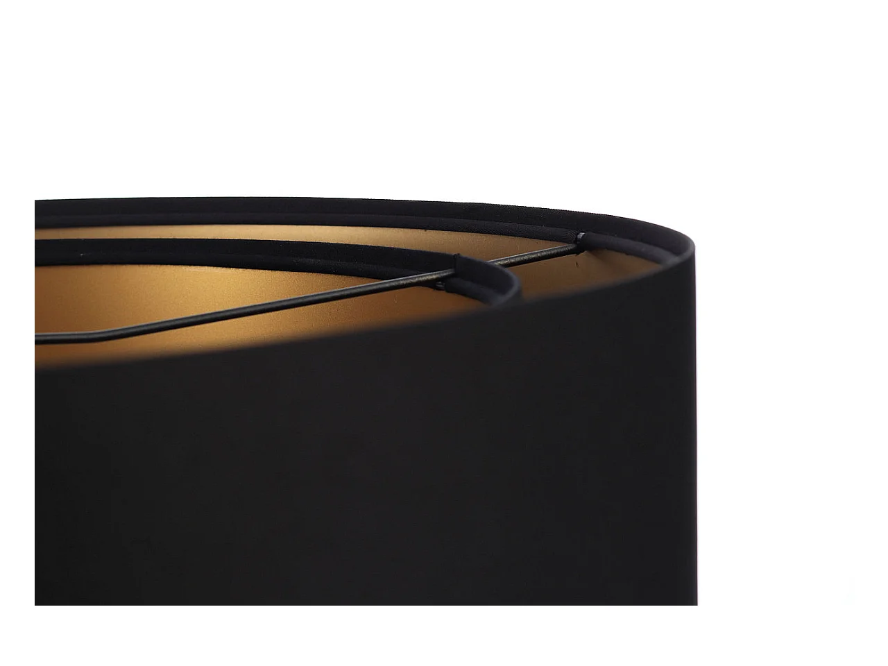 Suspension duo satiné finition dentelle Ø40cm