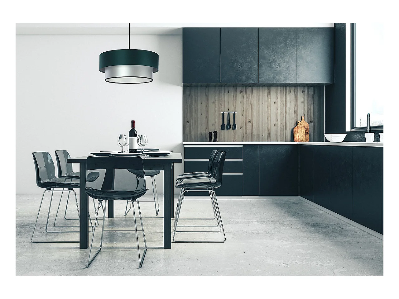 Hängeleuchte Duo Ø40cm