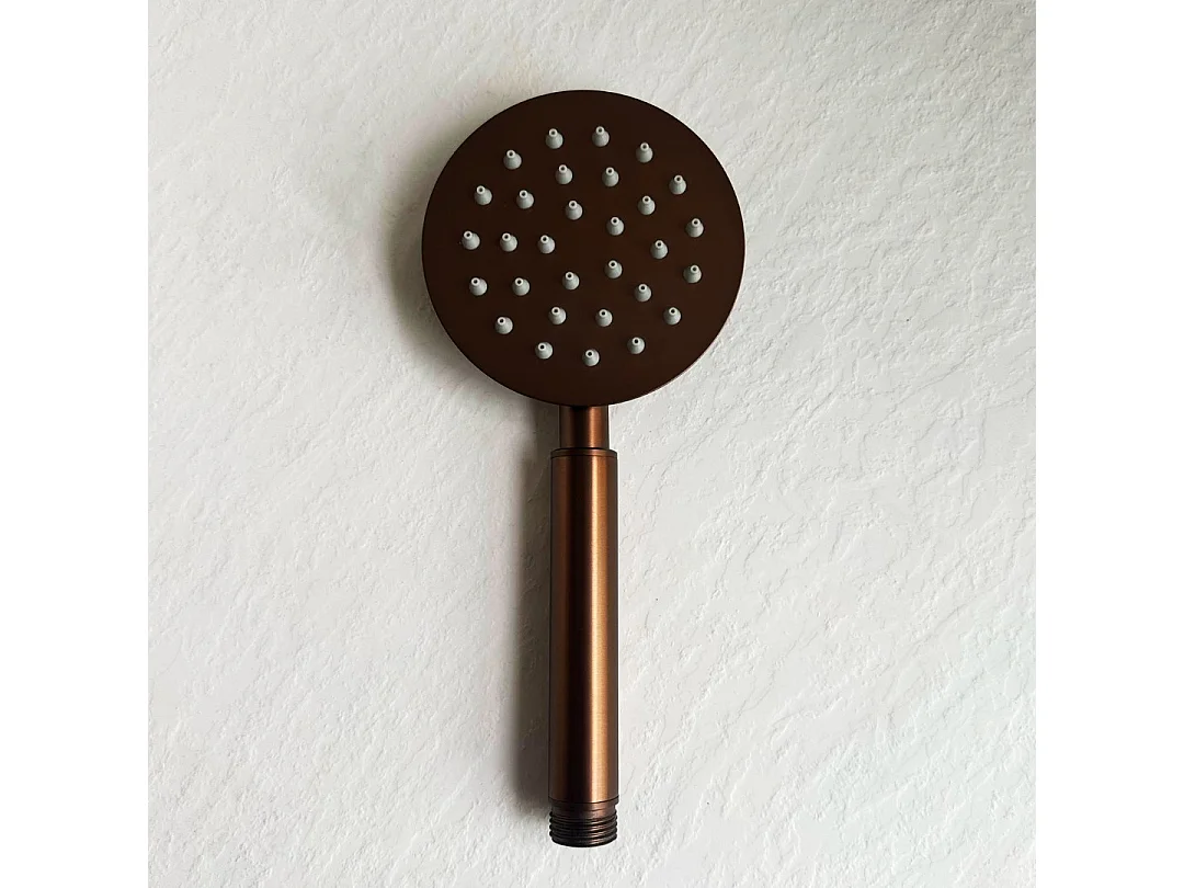 Lollipop II Coluna de duche mecânica em cobre escovado 250 Essebagno