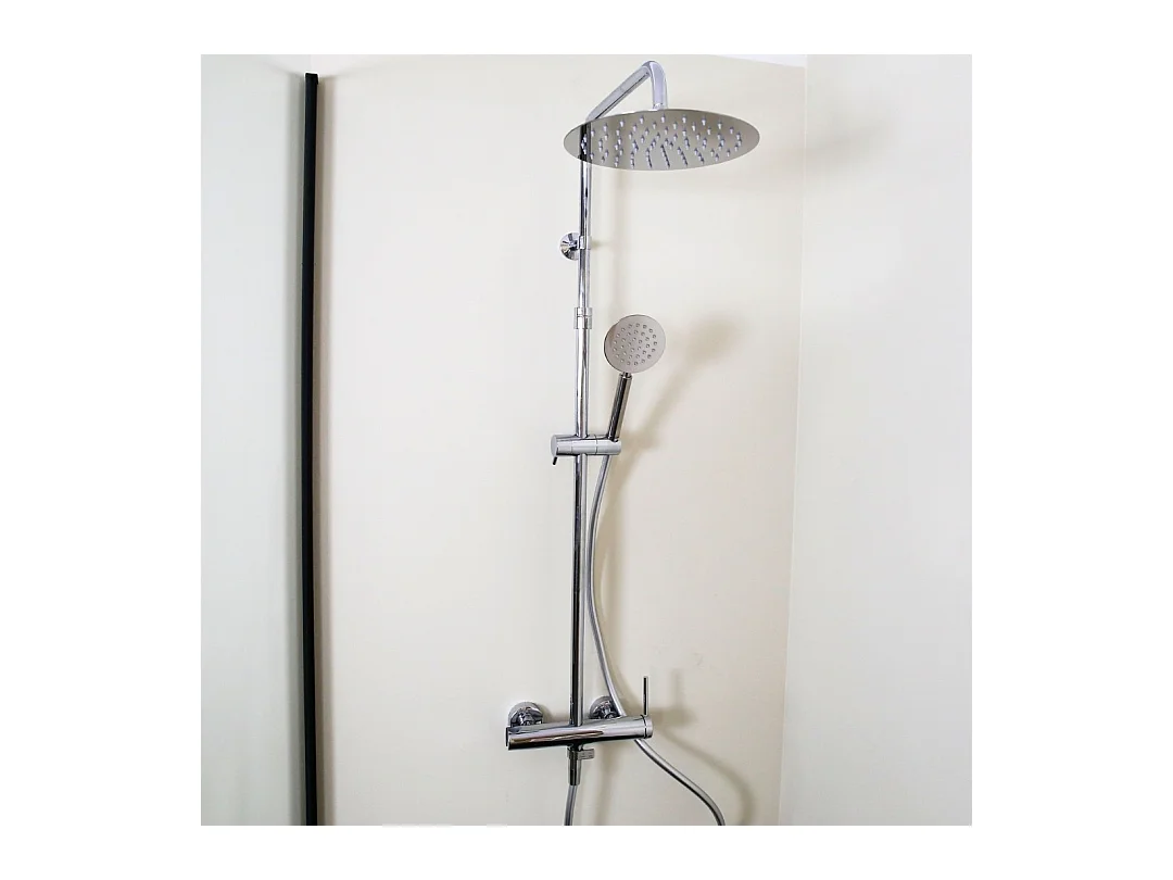 Lollipop II Colonna doccia meccanica cromo 250 Essebagno