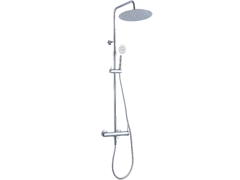 Lollipop II Mechanische Duschsäule Chrom 250 Essebagno