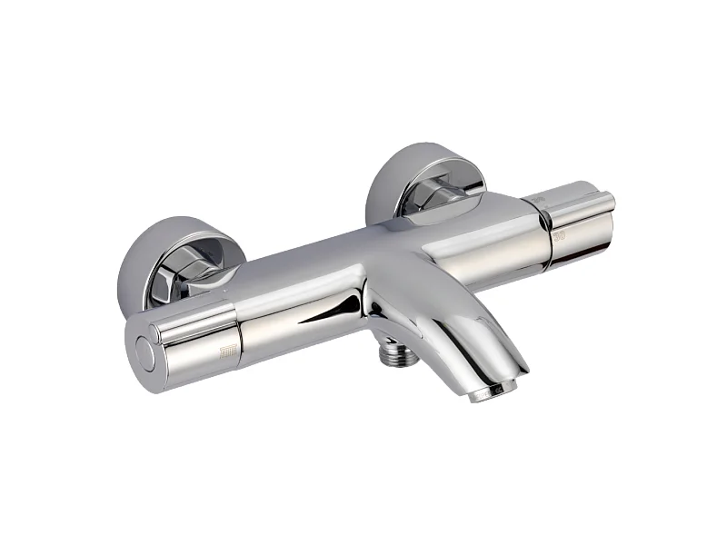 Prime mitigeur bain-douche thermostatique chromé NF - Essebagno