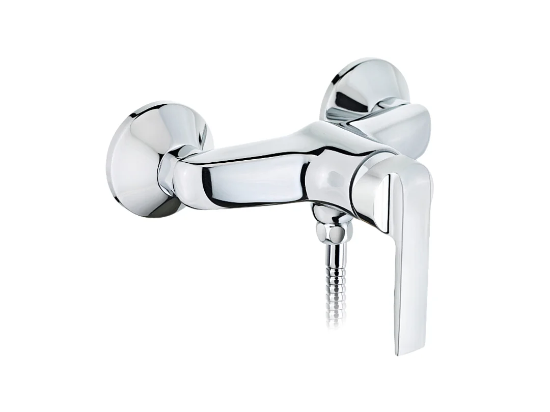 Largo Einhebelmischer Dusche Chrom Essebagno