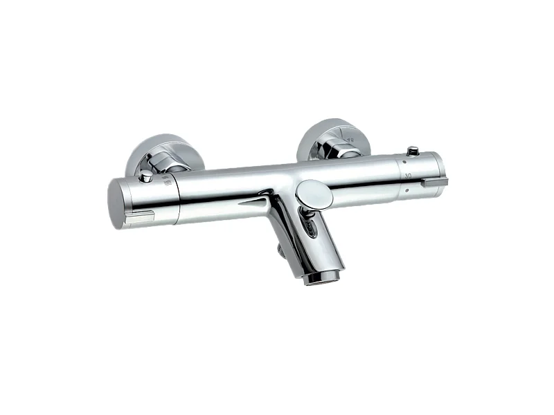 Oneo Thermostat-Badewannenarmatur in Chrom Essebagno