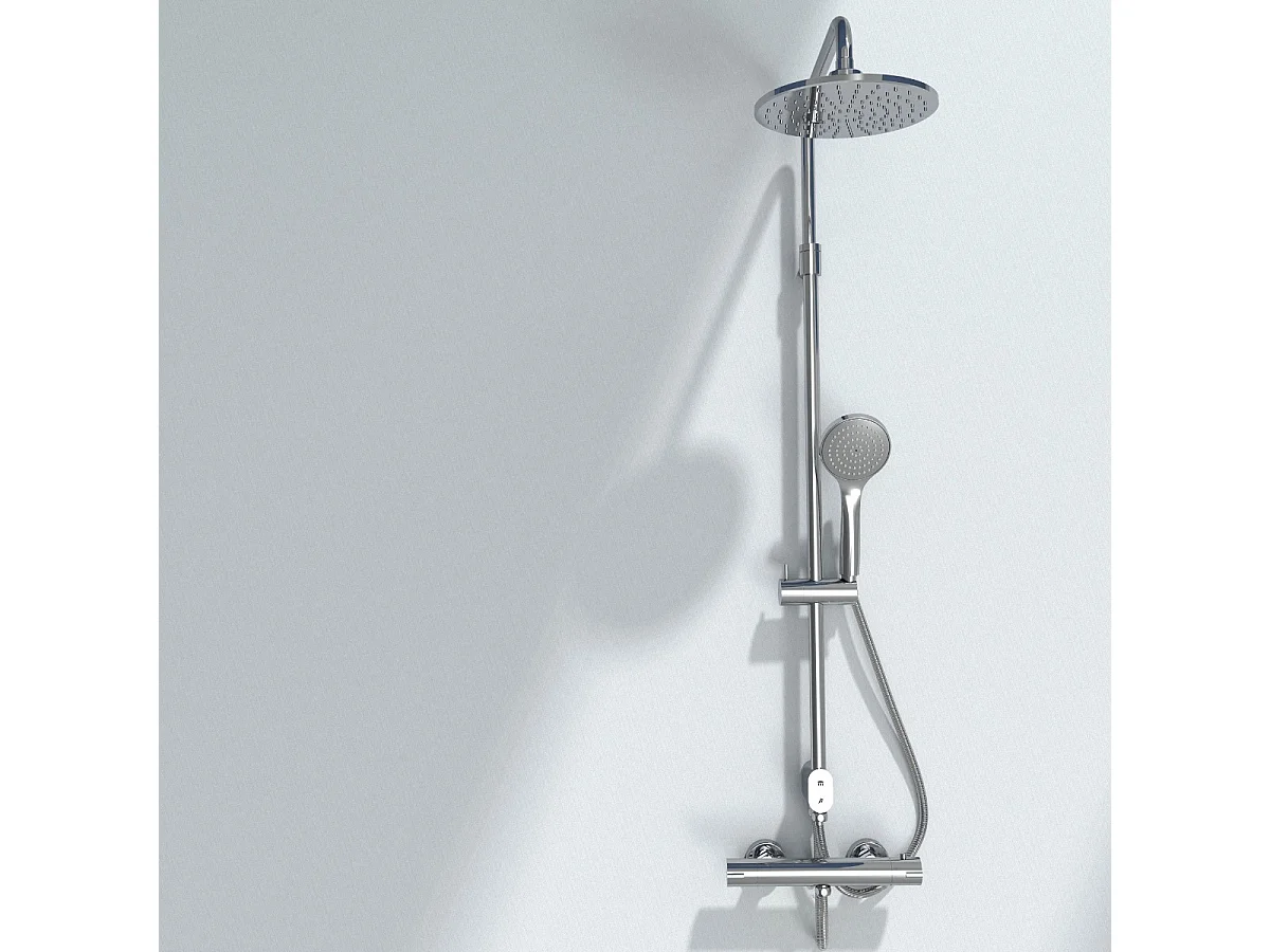 Oneo Thermische Duscharmatur, chrom Essebagno