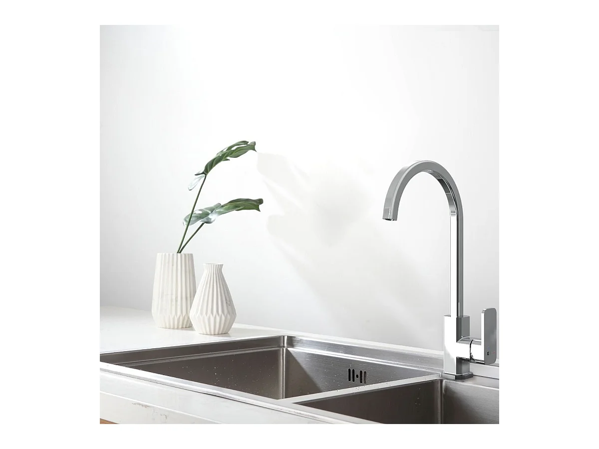 Week mitigeur évier chrome - Essebagno