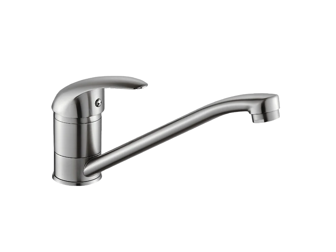 Théo Spültischmischer in Edelstahloptik Essebagno