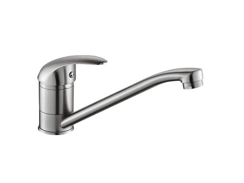 Théo Spültischmischer in Edelstahloptik Essebagno