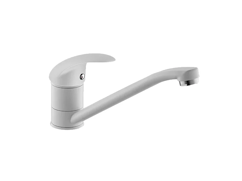 Theo Spültischmischer weiß Essebagno