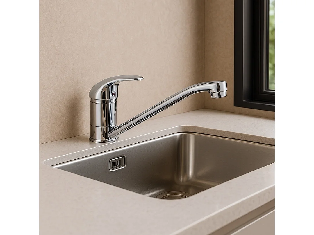 Théo mitigeur évier chrome - Essebagno