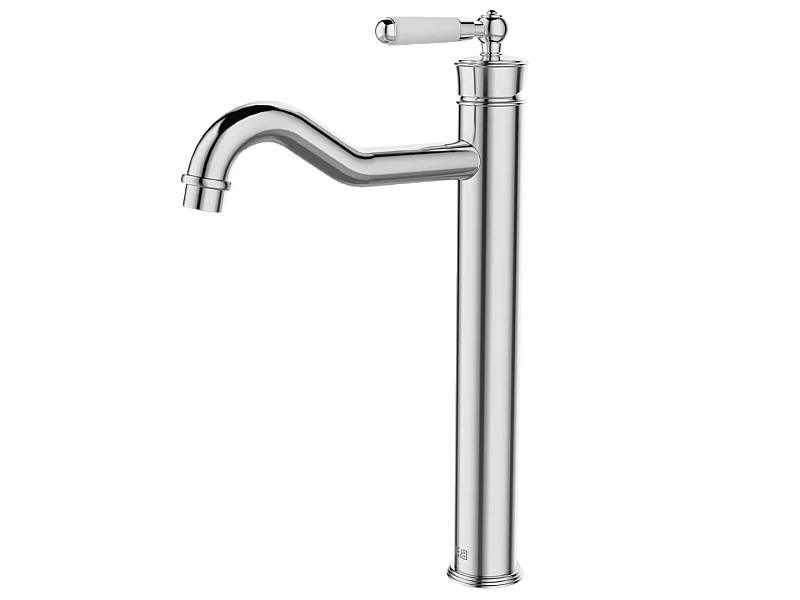 Leeds torneira de lavatório alta cromada Essebagno