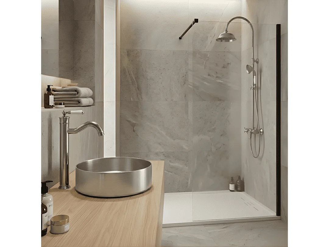 Leeds hoge wastafelmengkraan chroom - Essebagno