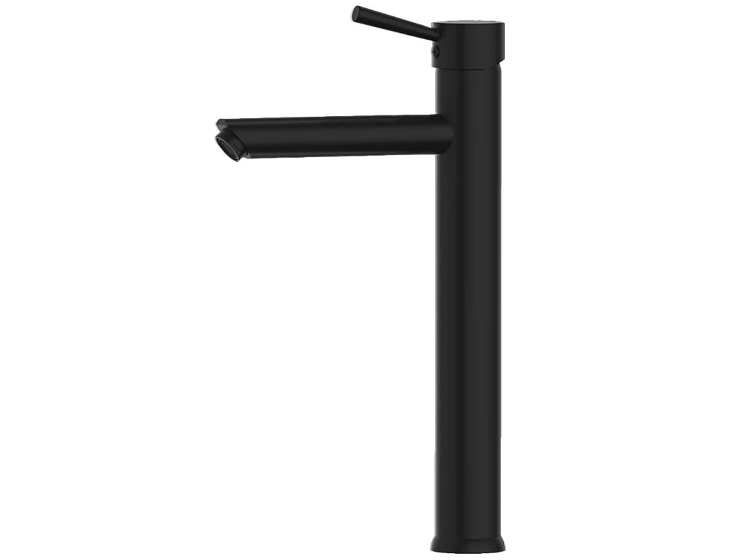 Gift Misturadora alta para lavatório preto Essebagno