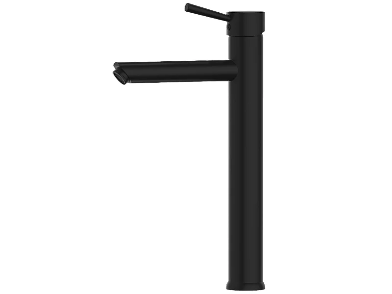 Gift Misturadora alta para lavatório preto Essebagno