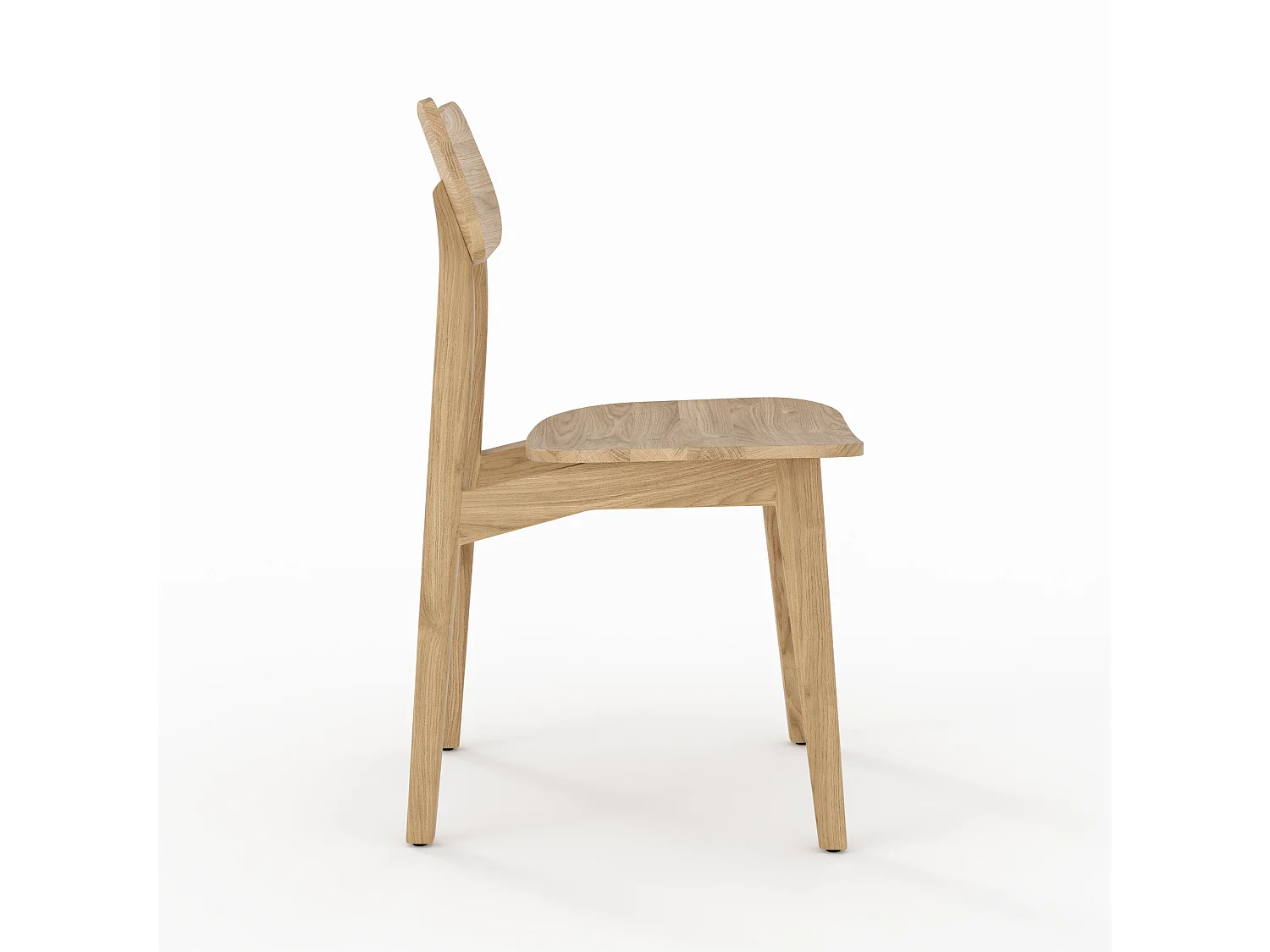 Lot de 2 chaises en bois massif de mindi - Kawi