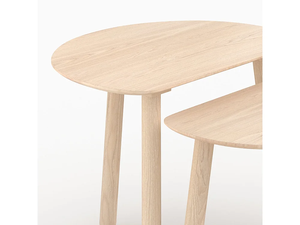 Mesas nido de madera de fresno - Montaine - Montaine