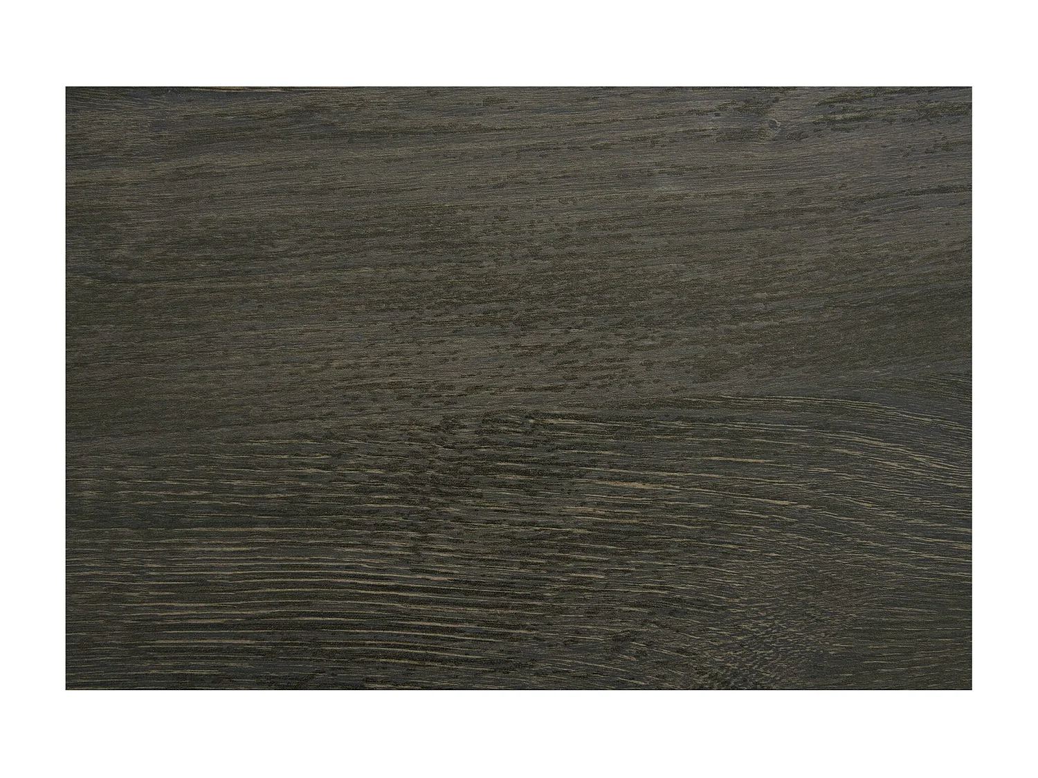 Bout de canapé rond effet bois foncé MATERA