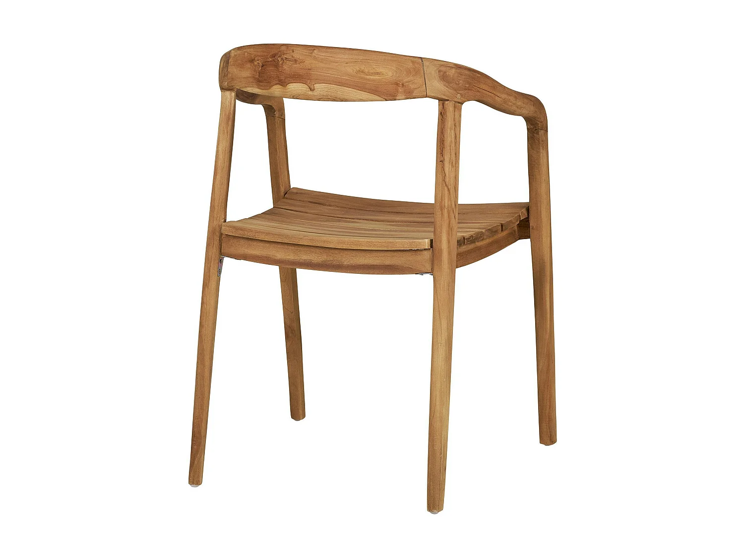 Chaise de jardin design en teck (lot de 2) MENDOZA