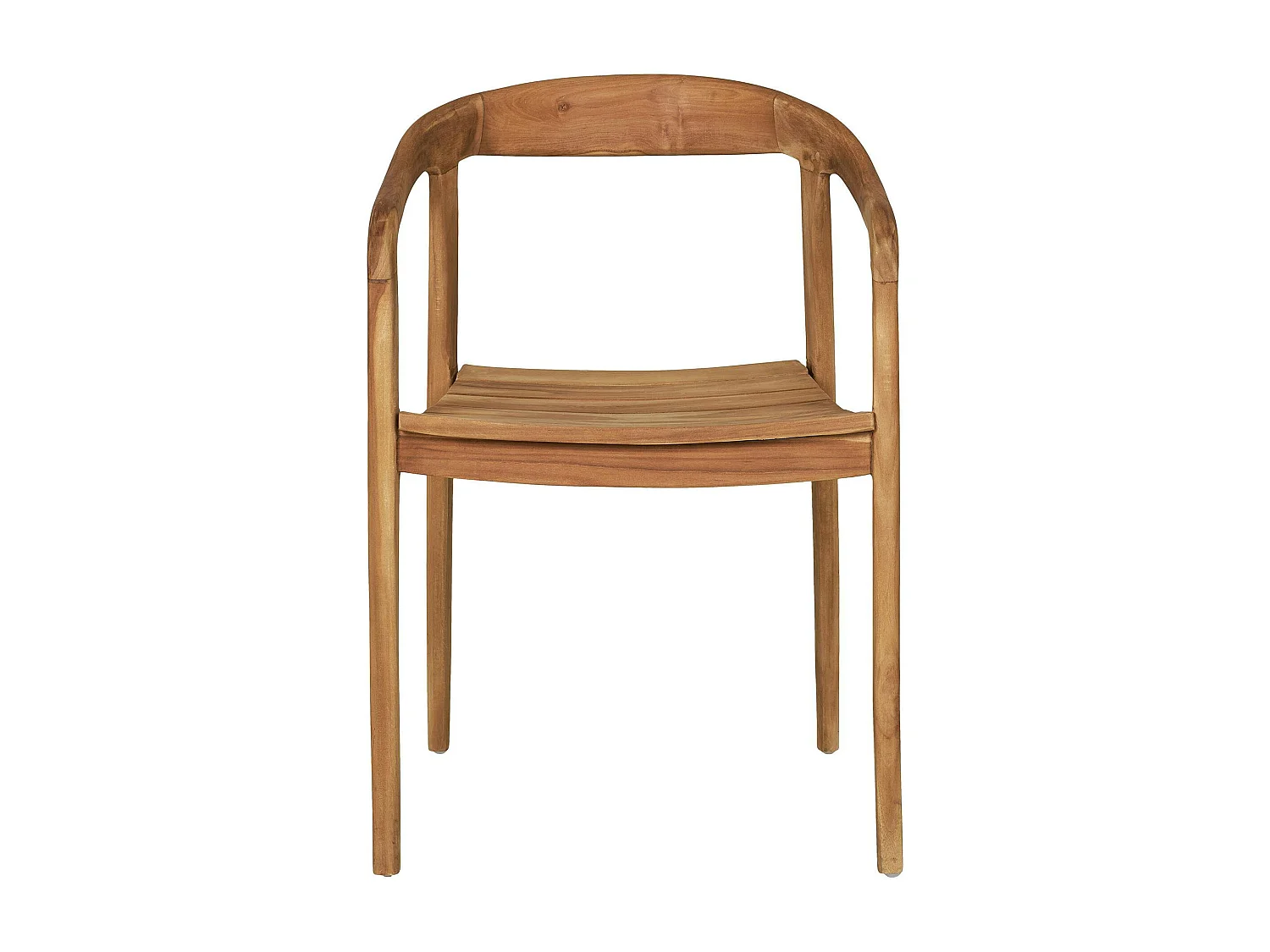 Chaise de jardin design en teck (lot de 2) MENDOZA