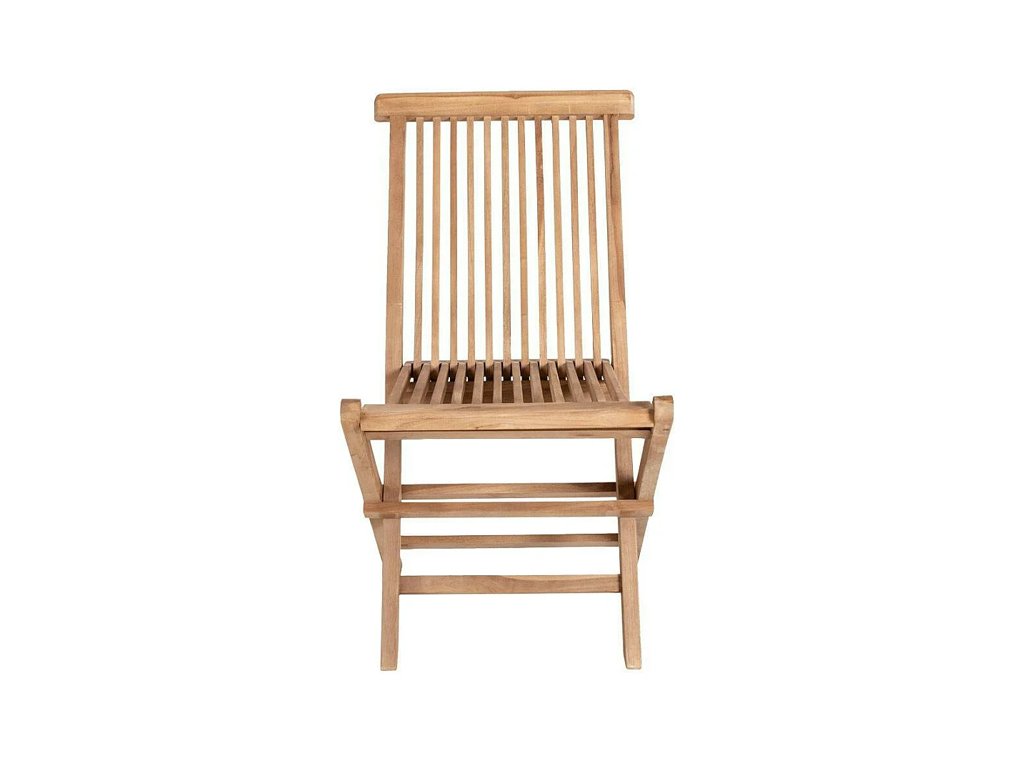 Chaise de jardin en teck, pliante (lot de 2) MENDOZA