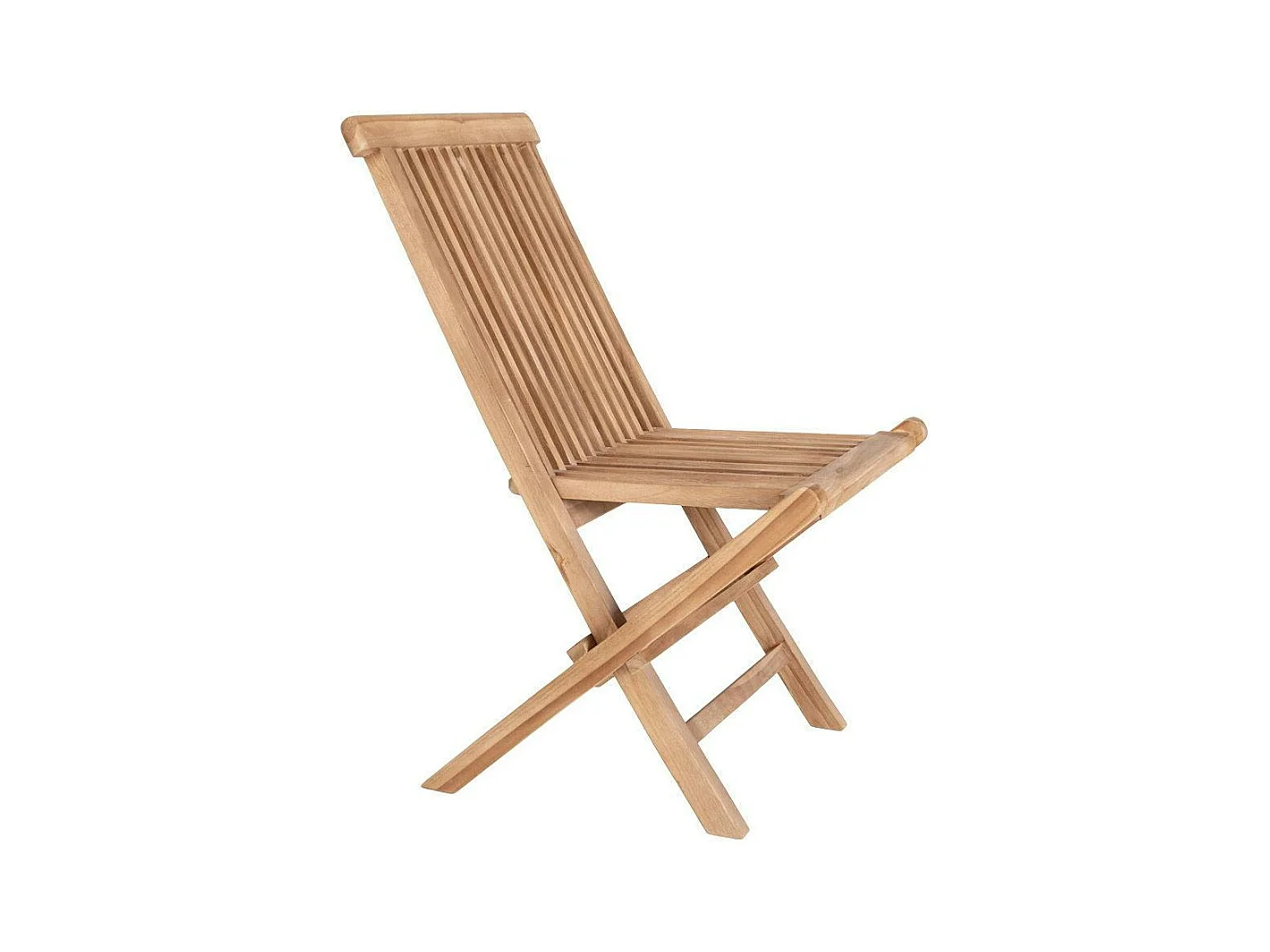 Chaise de jardin en teck, pliante (lot de 2) MENDOZA