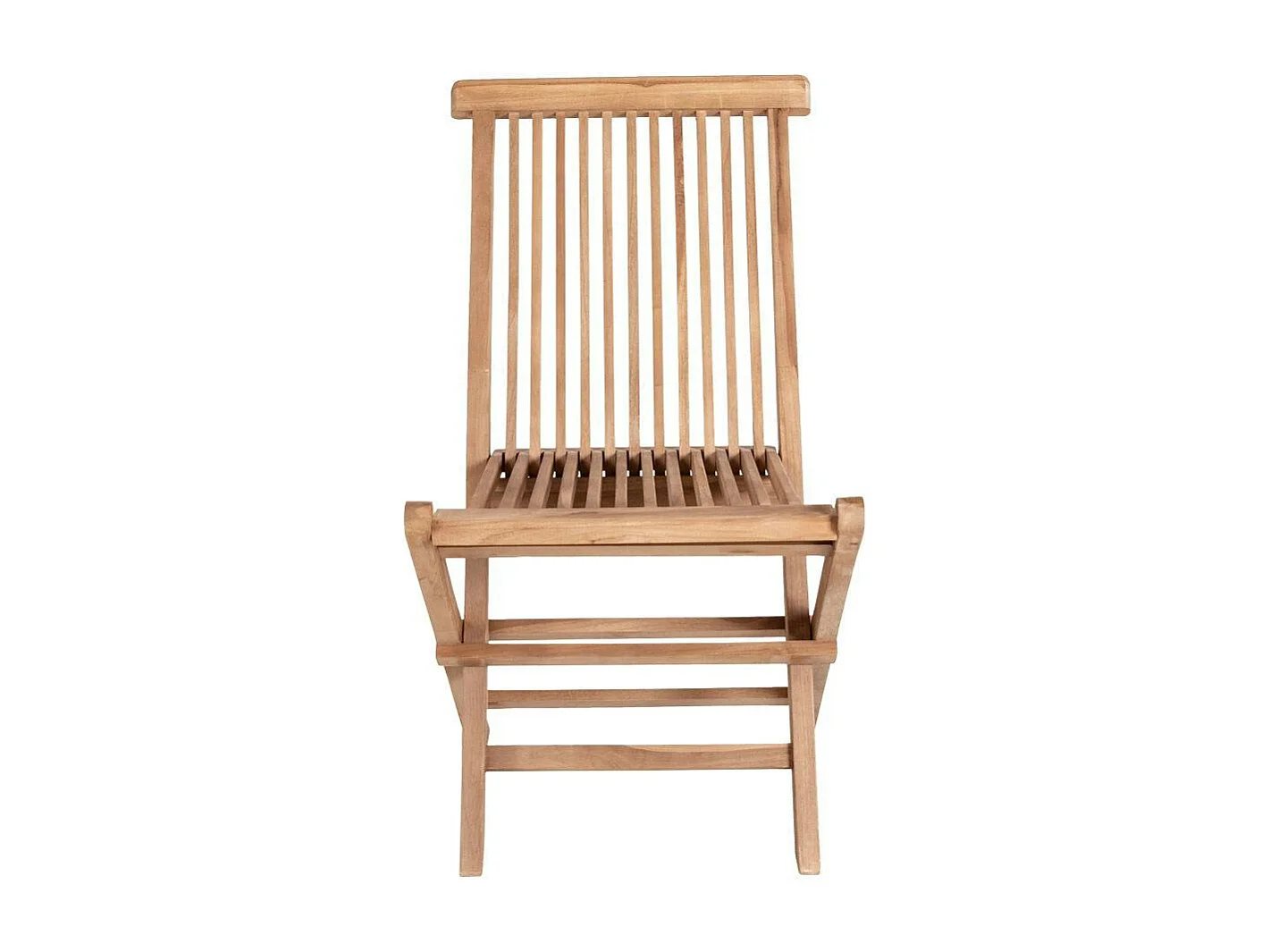 Chaise de jardin en teck, pliante (lot de 2) MENDOZA