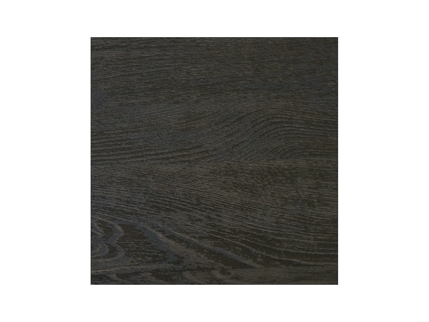 Table basse ovale effet bois foncé MATERA