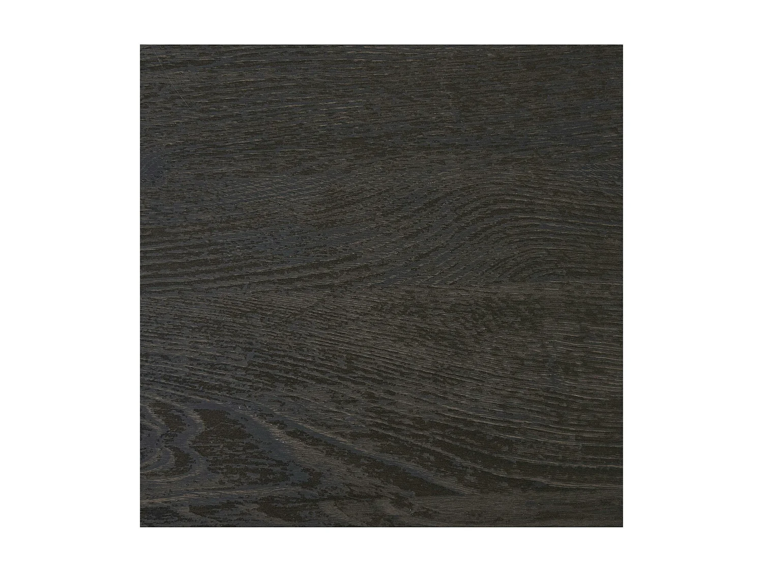 Table basse ovale effet bois foncé MATERA