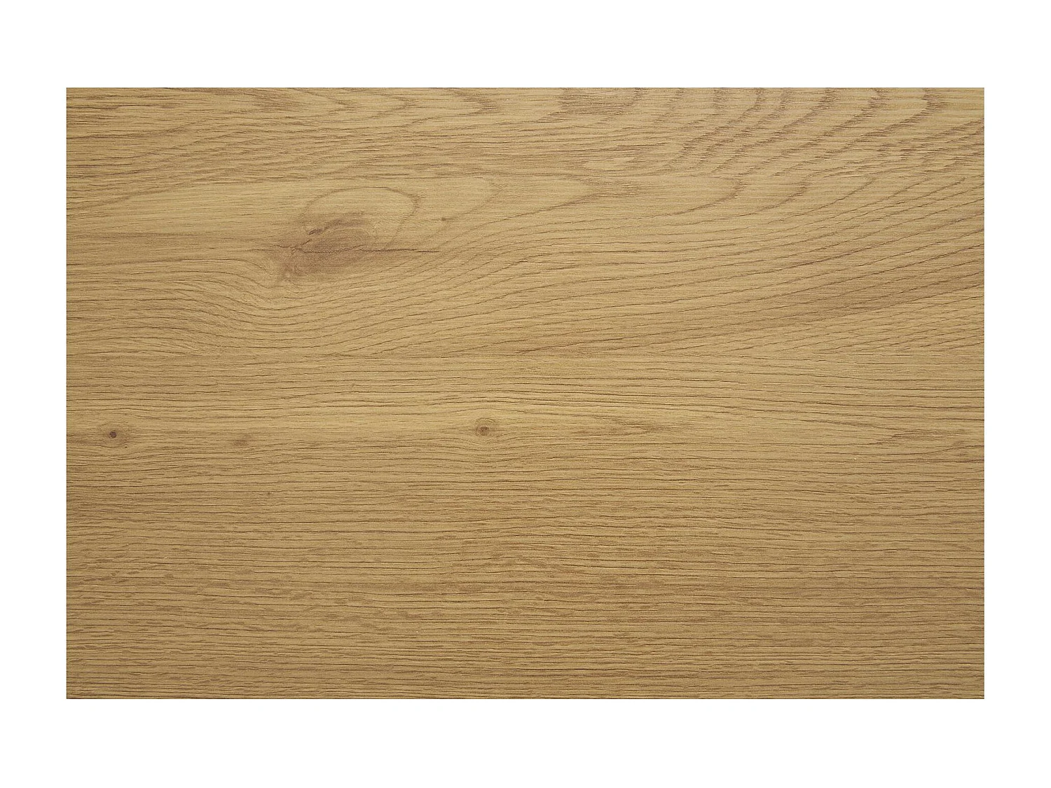 Table basse ovale effet bois blond MATERA