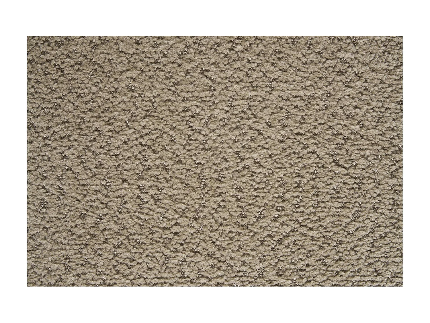 Chaise beige en bouclette avec dossier rond (lot de 2) MONTREUX