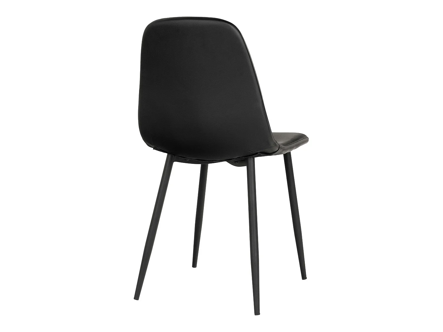 Chaise de salle à manger noire (lot de 2) BERLIN