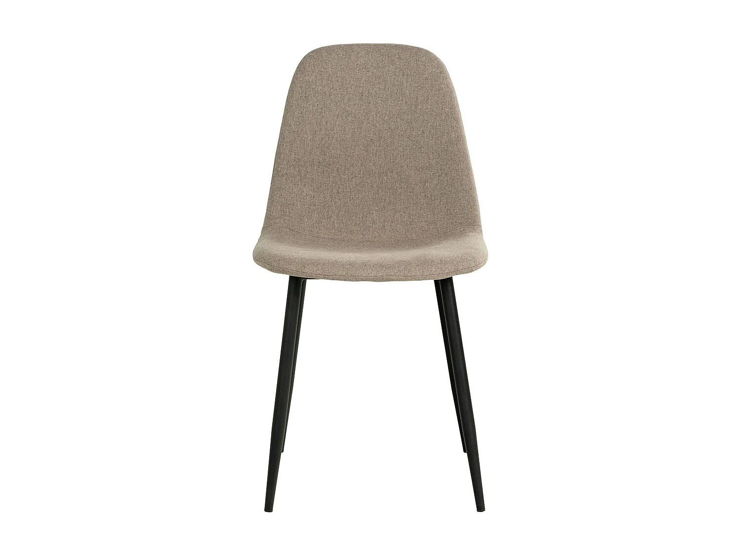 Chaise de salle à manger grise, style moderne (lot de 2) BERLIN