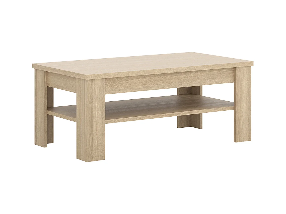 Mesa de centro Lucius madeira 50cm