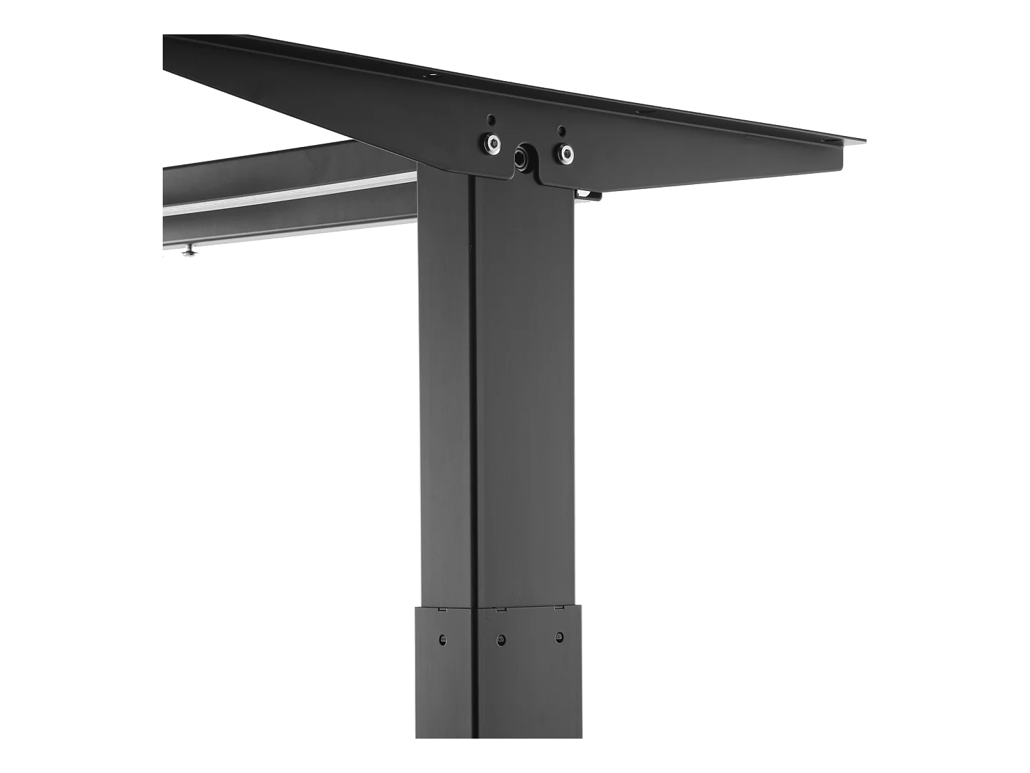 Cadre Debout de Bureau Électrique, SucceBuy, Station de Travail Debout, Réglable 70 À 117cm H, Équipement de Bureau Électrique pour Travail Debout