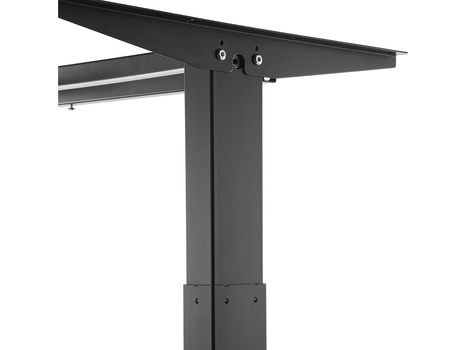 Cadre Debout de Bureau Électrique, SucceBuy, Station de Travail Debout, Réglable 70 À 117cm H, Équipement de Bureau Électrique pour Travail Debout