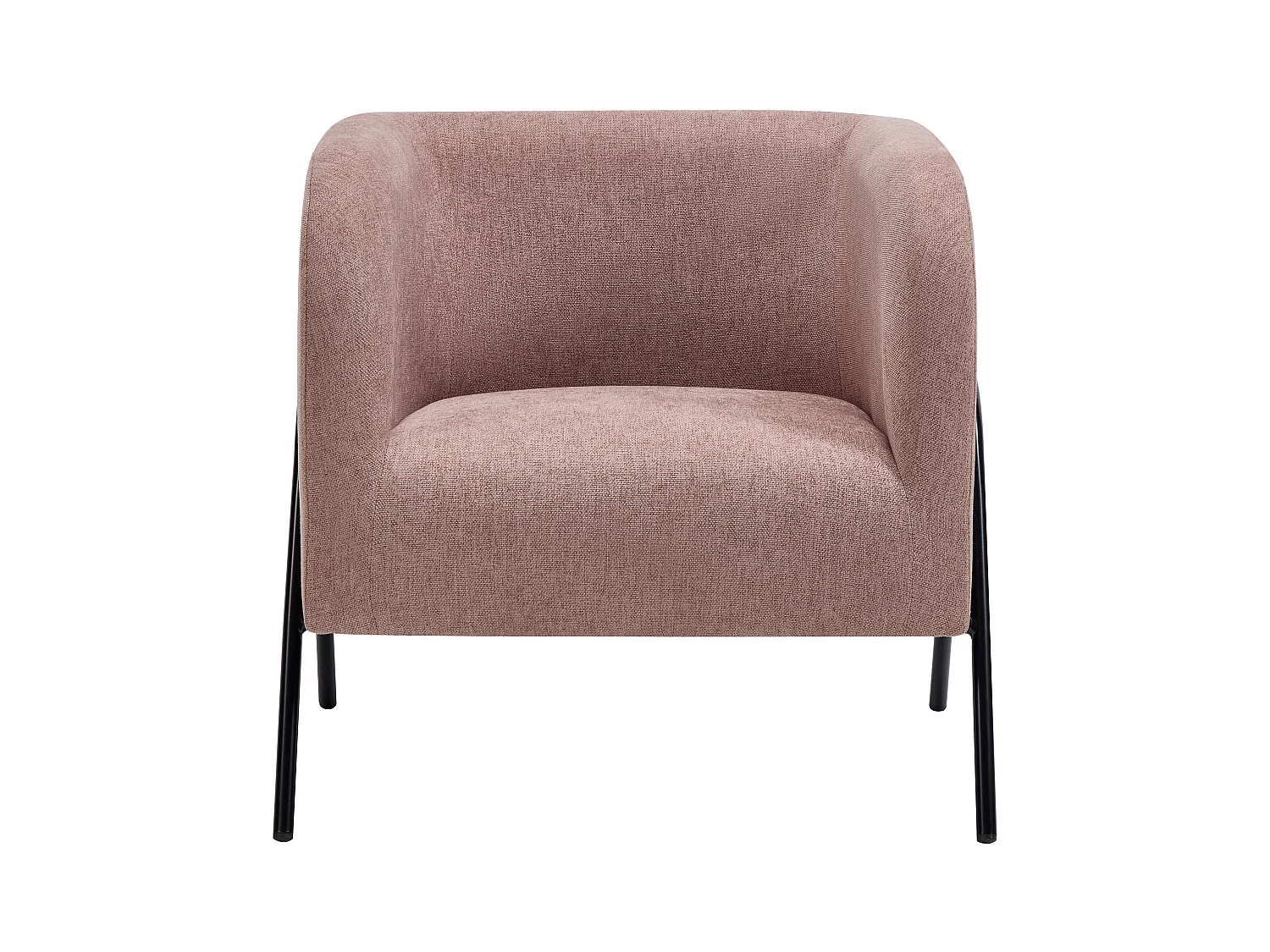 Rosa stoffstol BLINODA