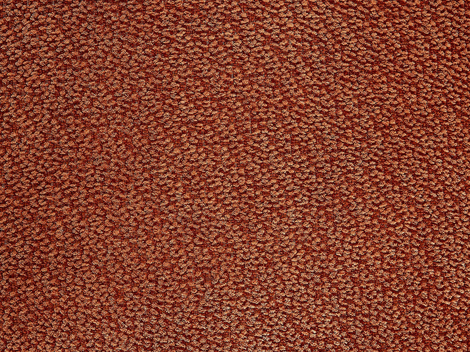Fauteuil en tissu texturé terracotta LOLEVA