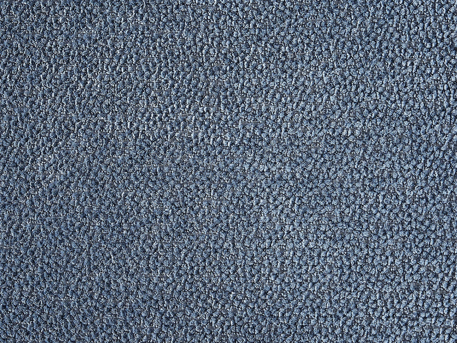 Fauteuil en tissu texturé bleu LOLEVA