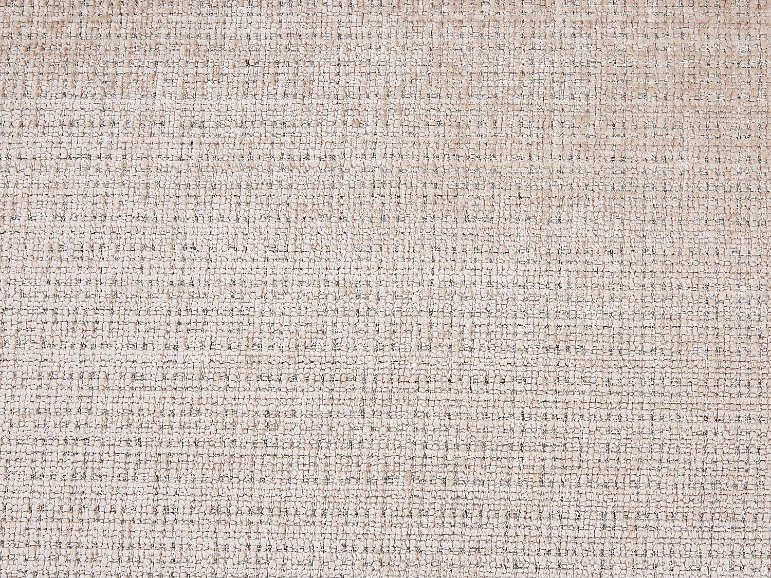 Canapé 4 places en tissu texturé beige ZULIAKA