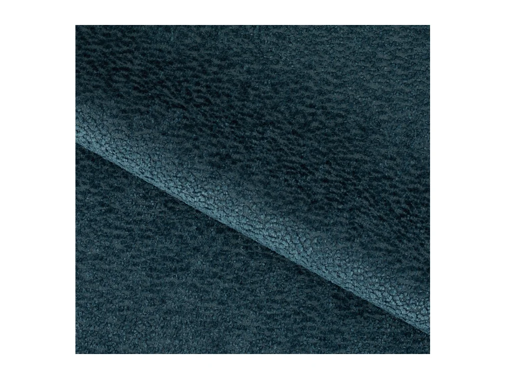 Ecksofa Roman R/Stoffbezug-Bouclé/Blaugrün