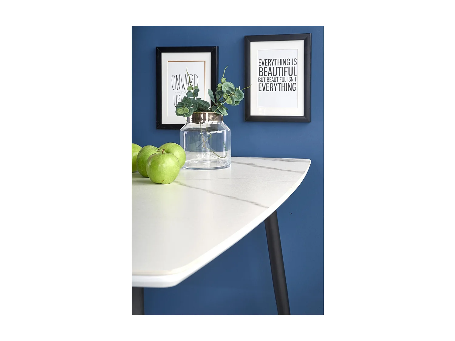 Table à manger Marco (70x120)/MDF/blanche