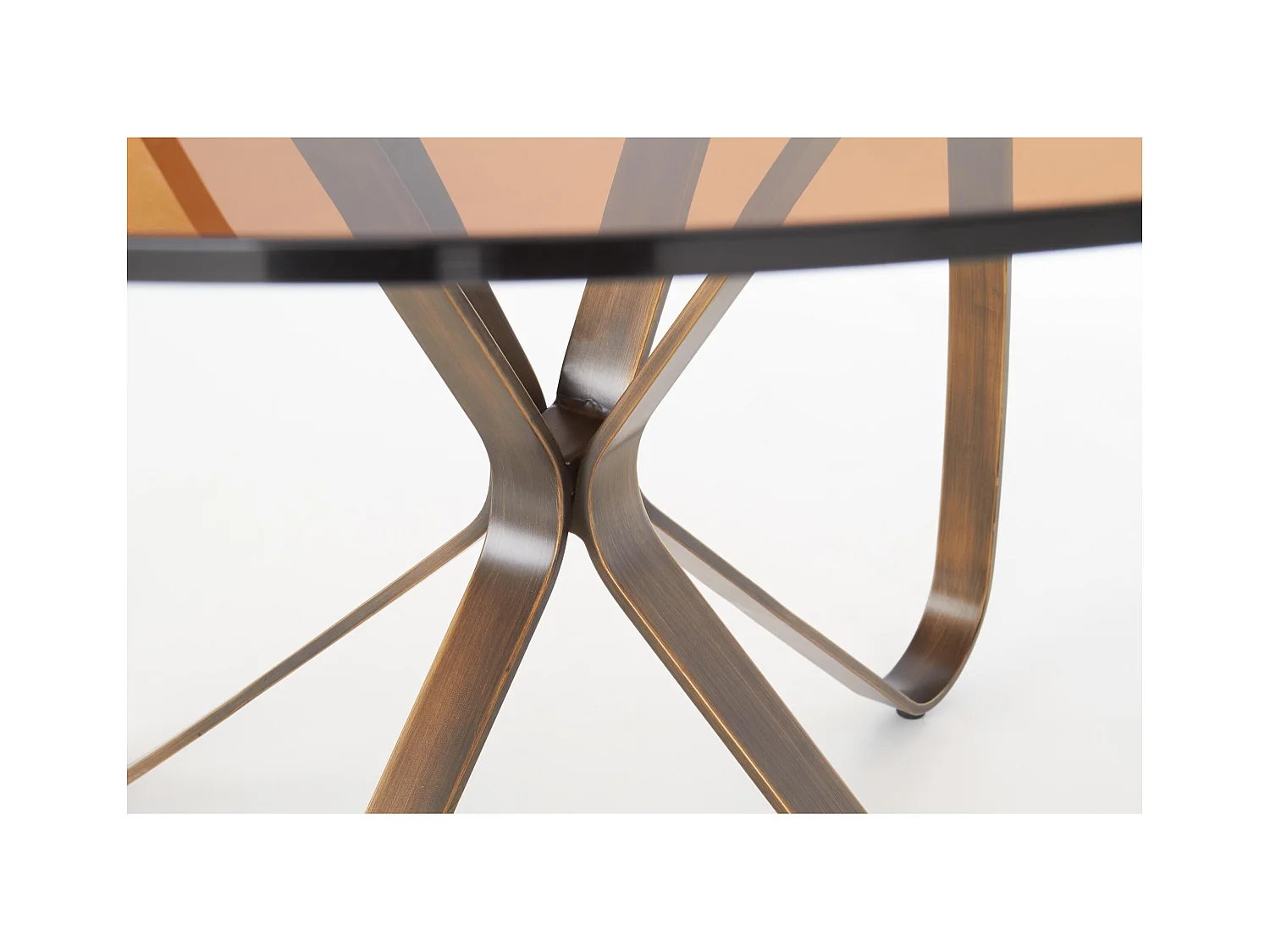 Esstisch Lungo (o120x76)braun