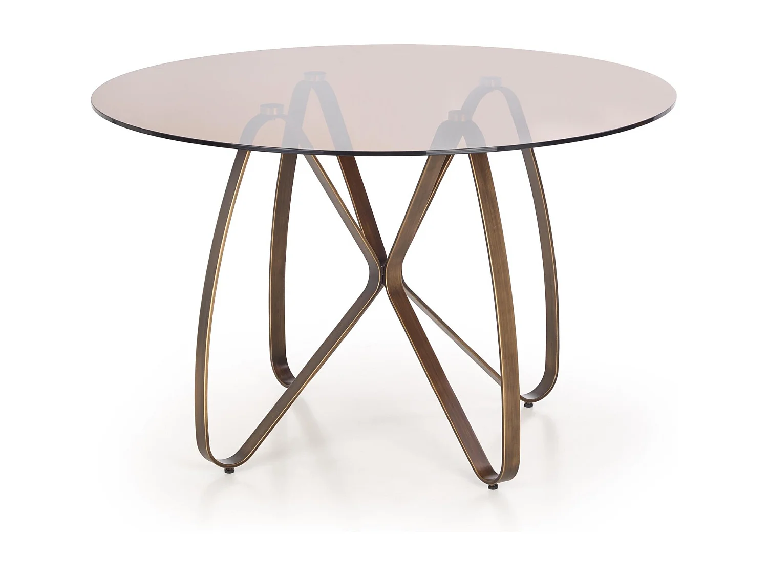 Esstisch Lungo (o120x76)braun