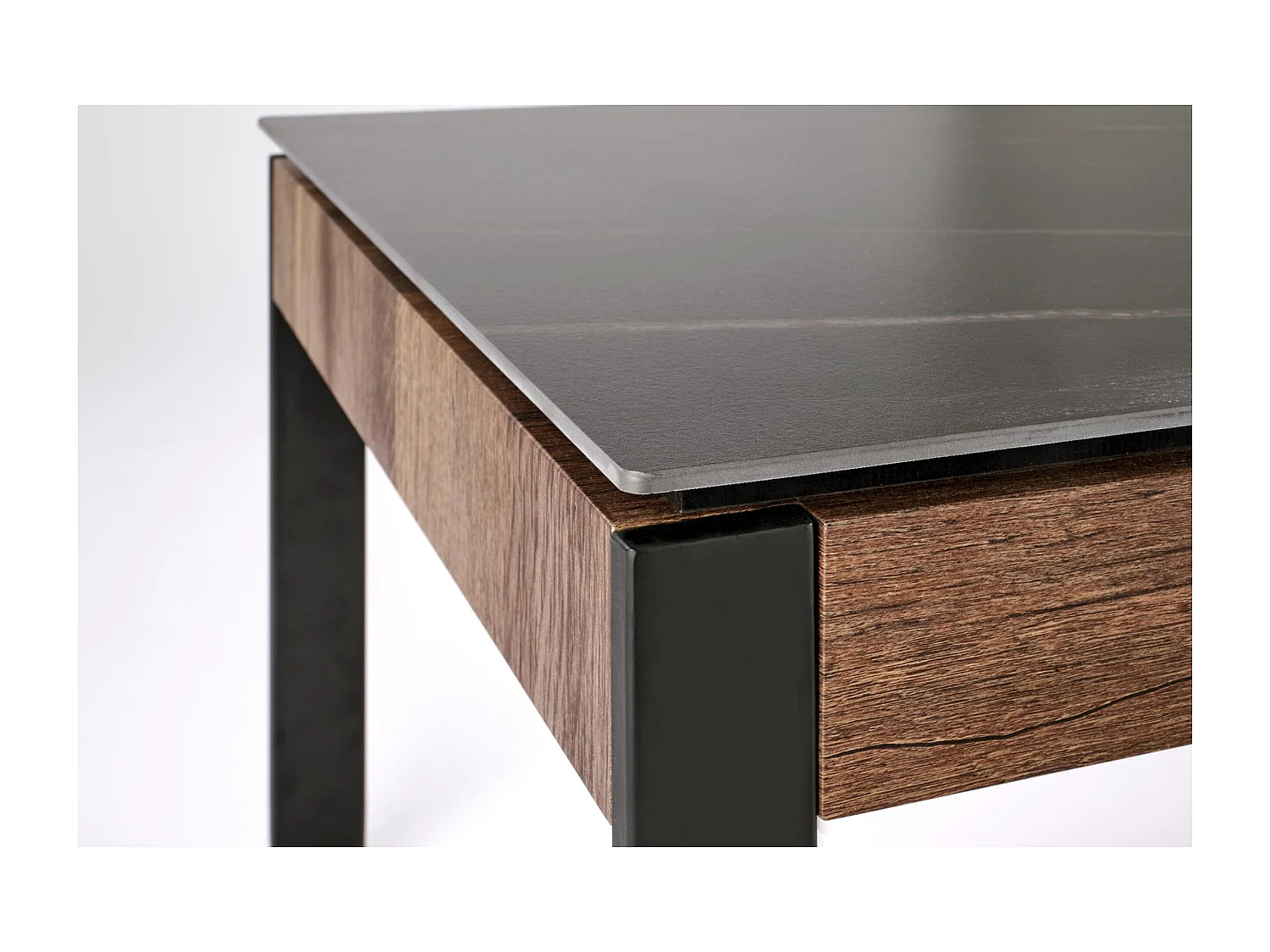 Couchtisch Ramona/MDF/Metall/Schwarz